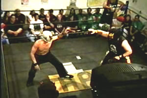 Blitzkrieg and Super Dragon vs. American Wild Child and Hellblazer