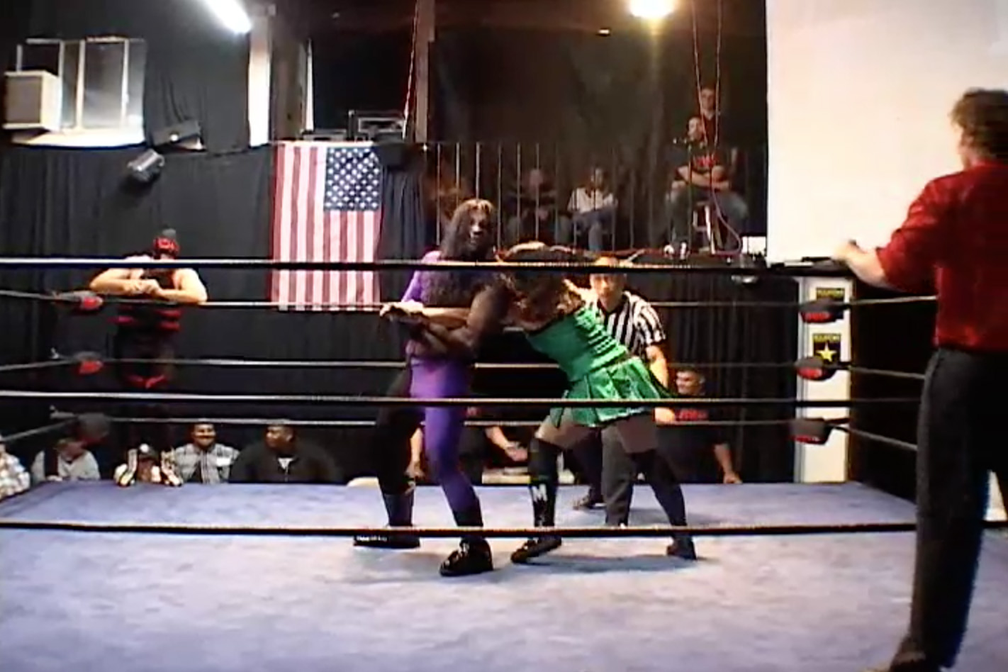 Jeckles & Masked Assassin #1 vs. Cheerleader Melissa & Dylan Drake