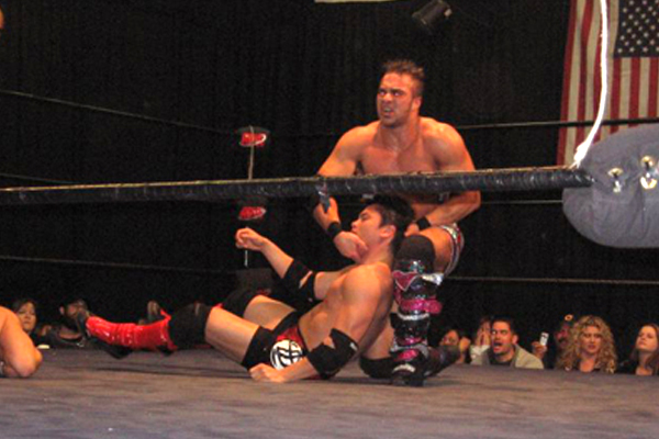 Teddy Hart and Markus Riot vs. Dana Lee and Bryan Cage