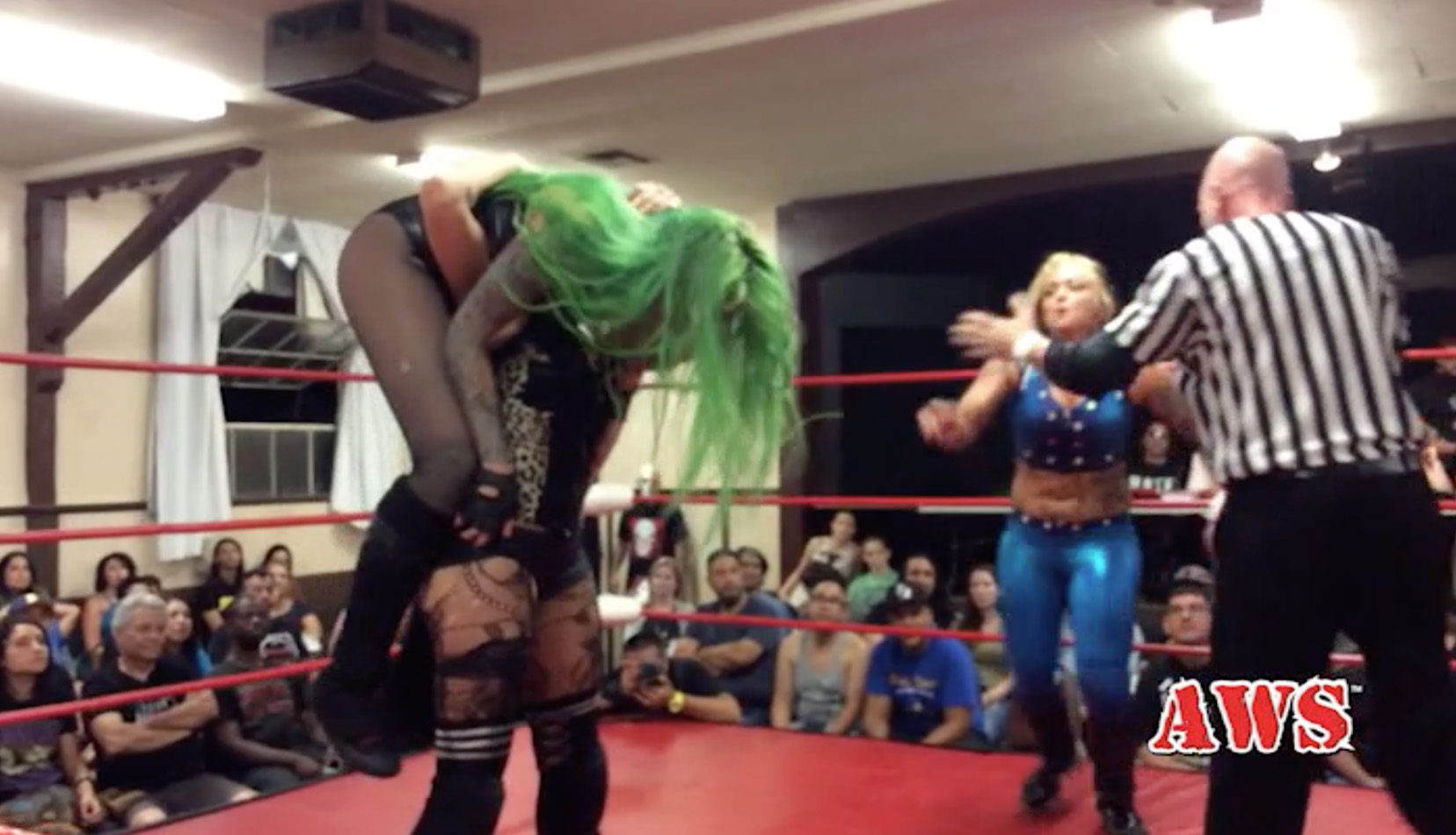 Hudson Envy, Buggy Nova & Crystal White vs. Shotzi Blackheart, Delilah Doom & Amale Winchester