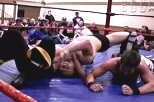 Puma vs. Daniel Bryan vs. Aaron Idol