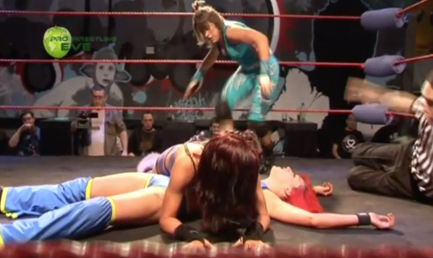 Alpha Female vs. Em Jay vs. Kay Lee Ray vs. Carmel Jacobs 