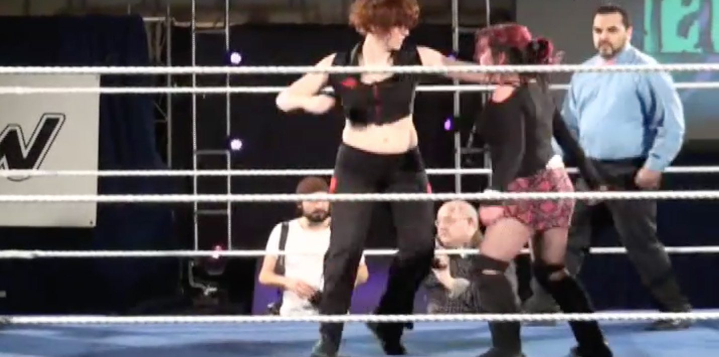 Courtney Rush & Mary Lee Rose vs. Anna Minoushka & Anastasia Ivy