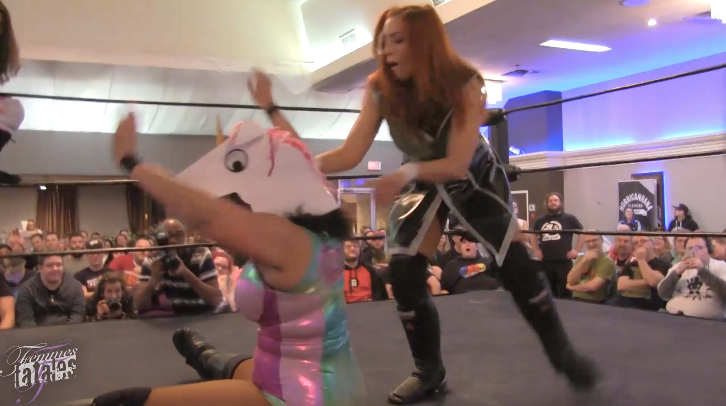 Veda Scott & KC Spinelli vs. Alexia Nicole & Willow Nightingale