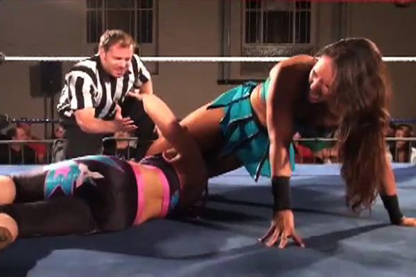 Cheerleader Melissa & Jay Phenomenon vs. Portia Perez & Handsome JF 