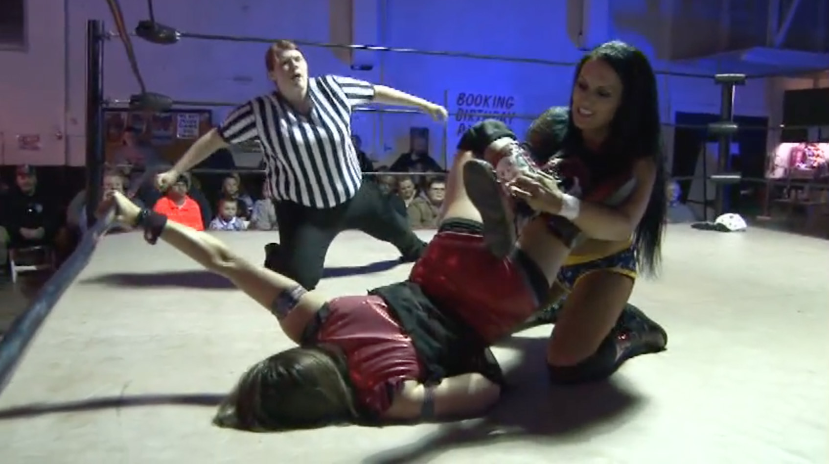 Cheerleader Melissa vs. Crazy Mary Dobson