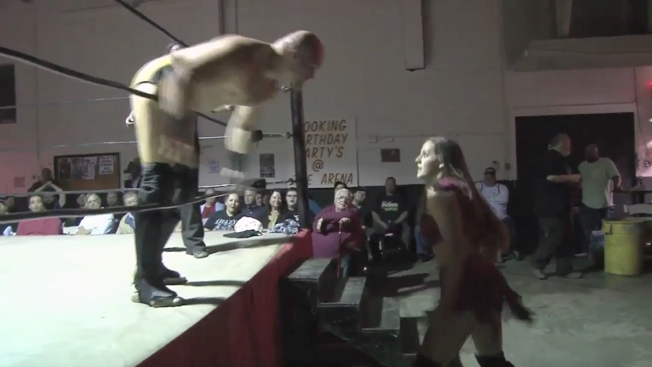 Aaron Williams vs. Crazy Mary Dobson