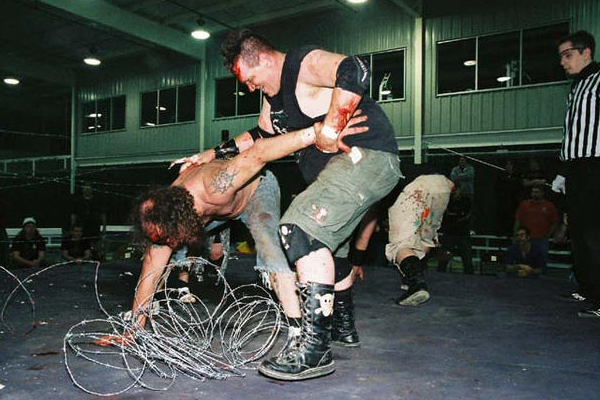 Mad Man Pondo & 2 Tuff Tony vs. Necro Butcher & Toby Klein