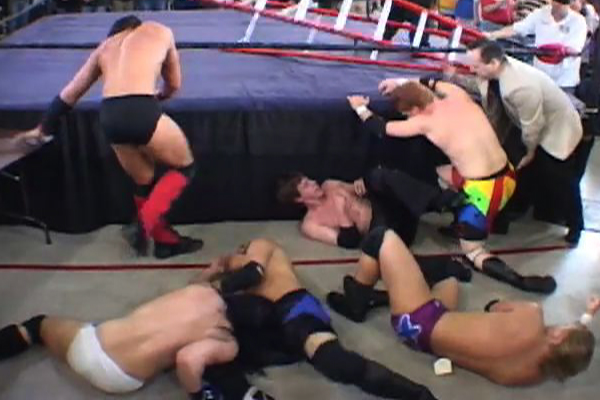 Marek Brave vs. Tyler Black vs. Trik Davis vs. Billy Roc vs. Dave Crist vs. Chuck Taylor vs. Ricochet vs. Jake Crist vs. Darin Corbin 