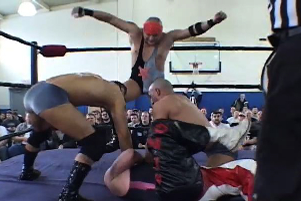 Sal, Vito, & Brandon Thomaselli vs. Eddie Kingston, Larry Sweeney & Matt Hyson 