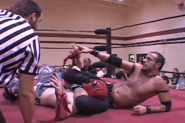 Ricochet & Troy Walters vs. Ash & Kris Chambers vs. The Ring Rydas