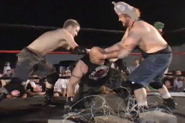 Insane Lane vs. Deranged vs. Danny Havoc 