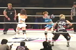 Maru & Keiko Saito vs. Drake Morimatsu, Tsunami & Satsuki Mayo
