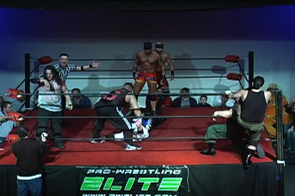 Diablo Santiago & Oman Tortuga vs. Monsta Mac & EC Negro vs. Trent Acid & Bison Bravado vs. Chris Idol & Eric Cooper