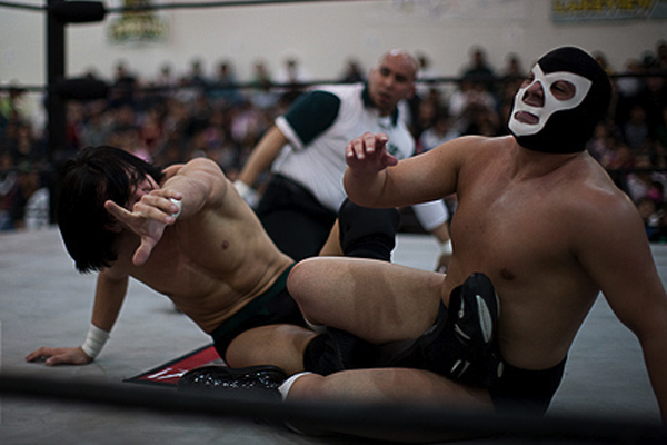 Ryan Taylor vs. Mr. Wrestling IV