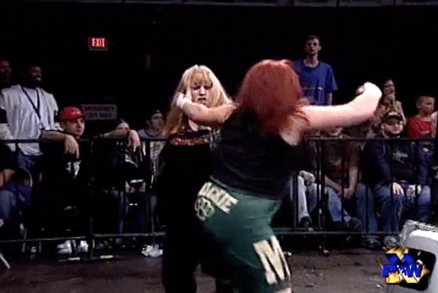 Ian Rotten & Amy Lee vs. Mana & Mickie Knuckles
