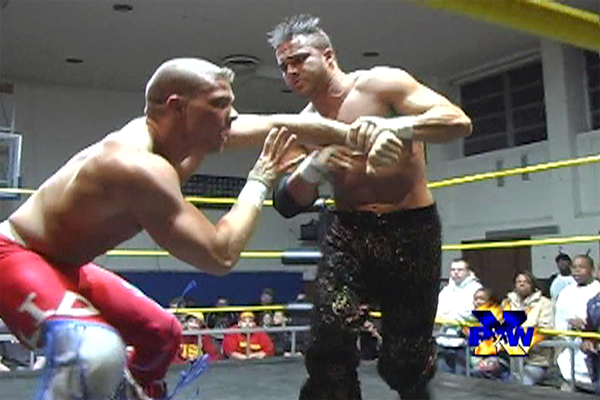 Teddy Hart & Ruckus vs. TJ Wilson & Derek Frazier