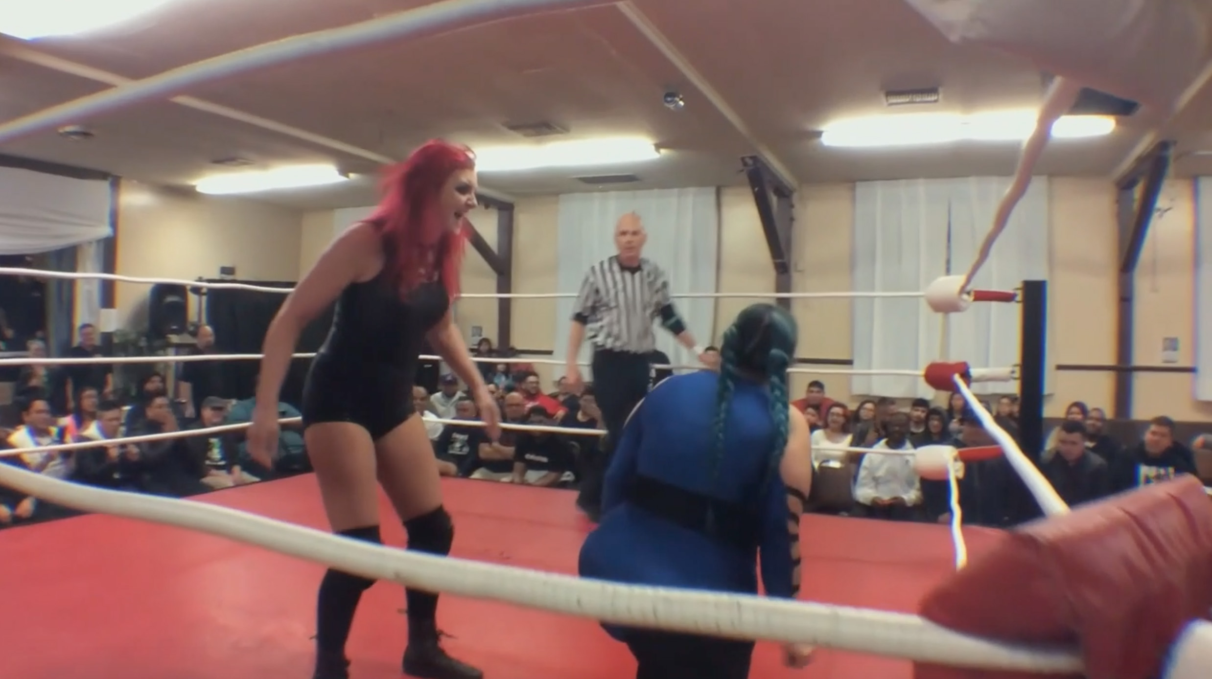 Saraya Knight vs. Emily, Kikyo & Layne Rosario