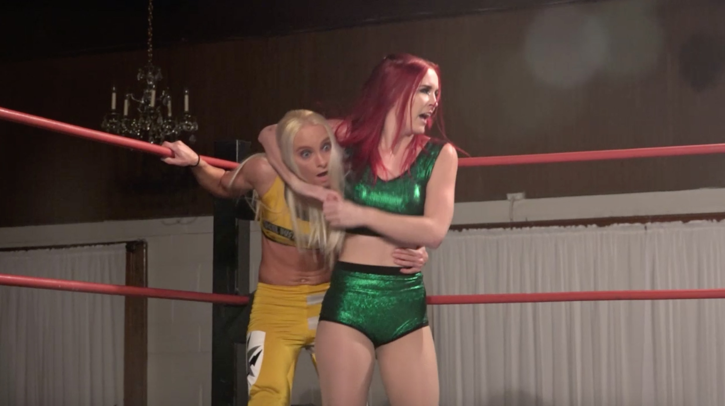 Aria Blake Vs Angel Dust Clickwrestle