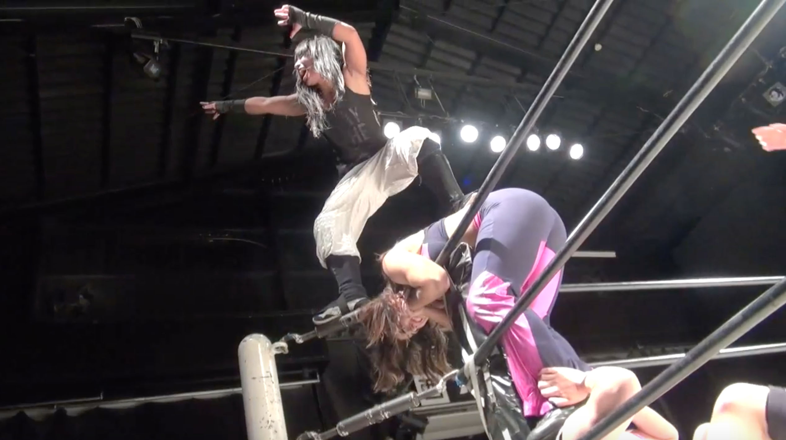 Kris Wolf & Nikki Storm vs. Hatsuhinode Kamen & Kaori Yoneyama