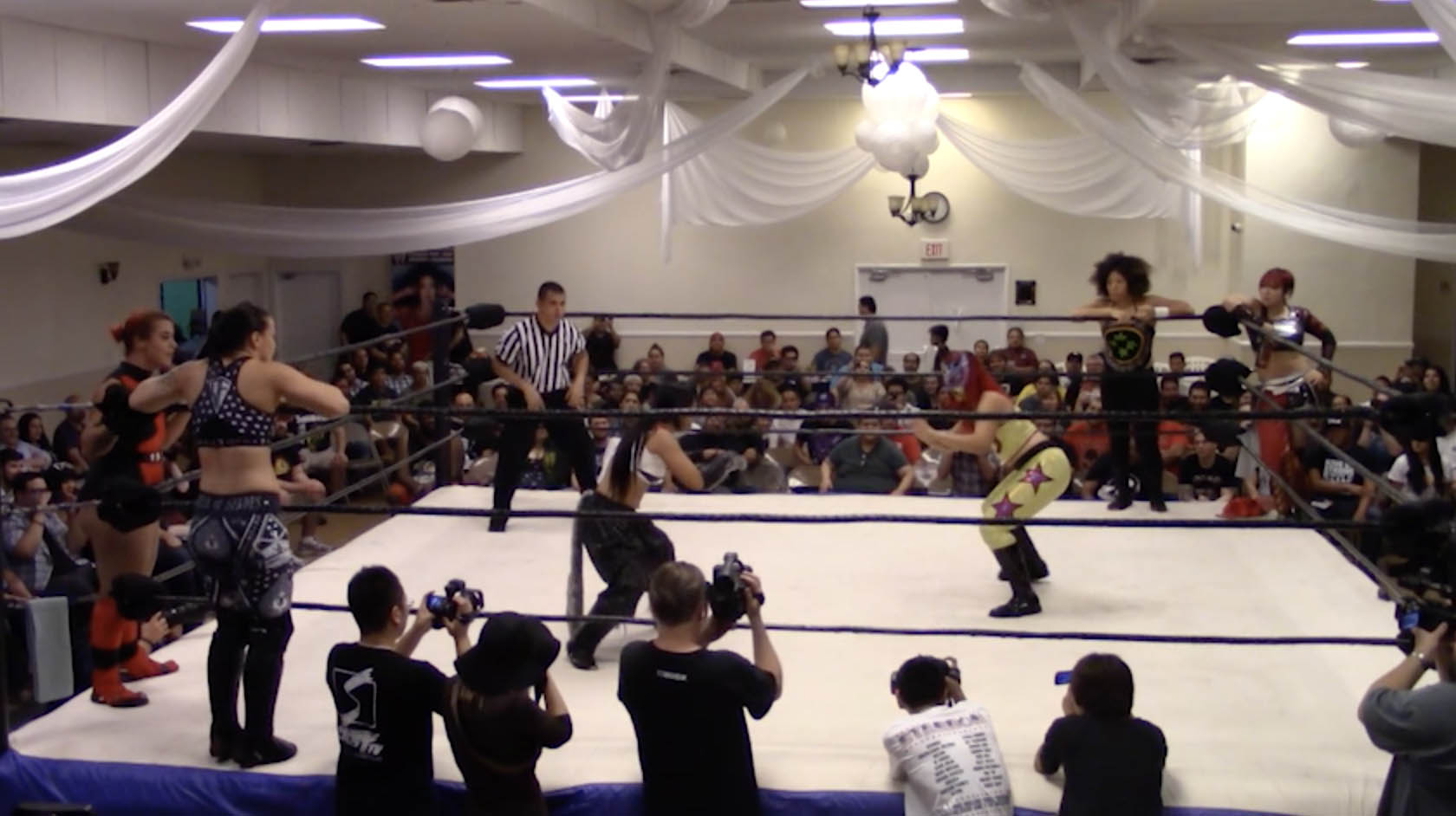 Act Yasukawa, Kris Wolf & Kyoko Kimura vs. Brittany Wonder, Datura & Shayna Baszler