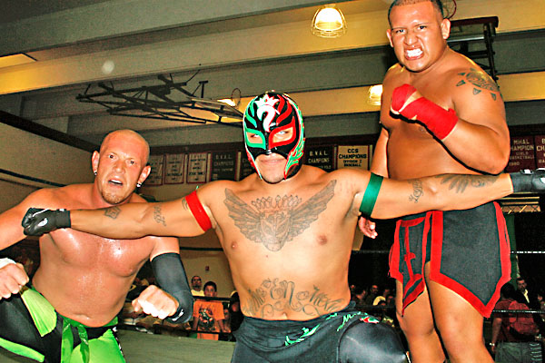 The Border Patrol vs. Hijo de Rey Misterio, Tito Aquino, MPT