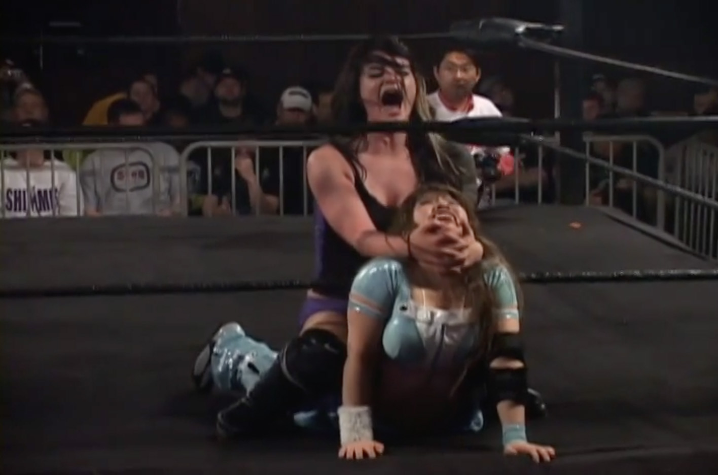 Hiroyo Matsumoto & Misaki Ohata vs. Saraya & Britani Knight 