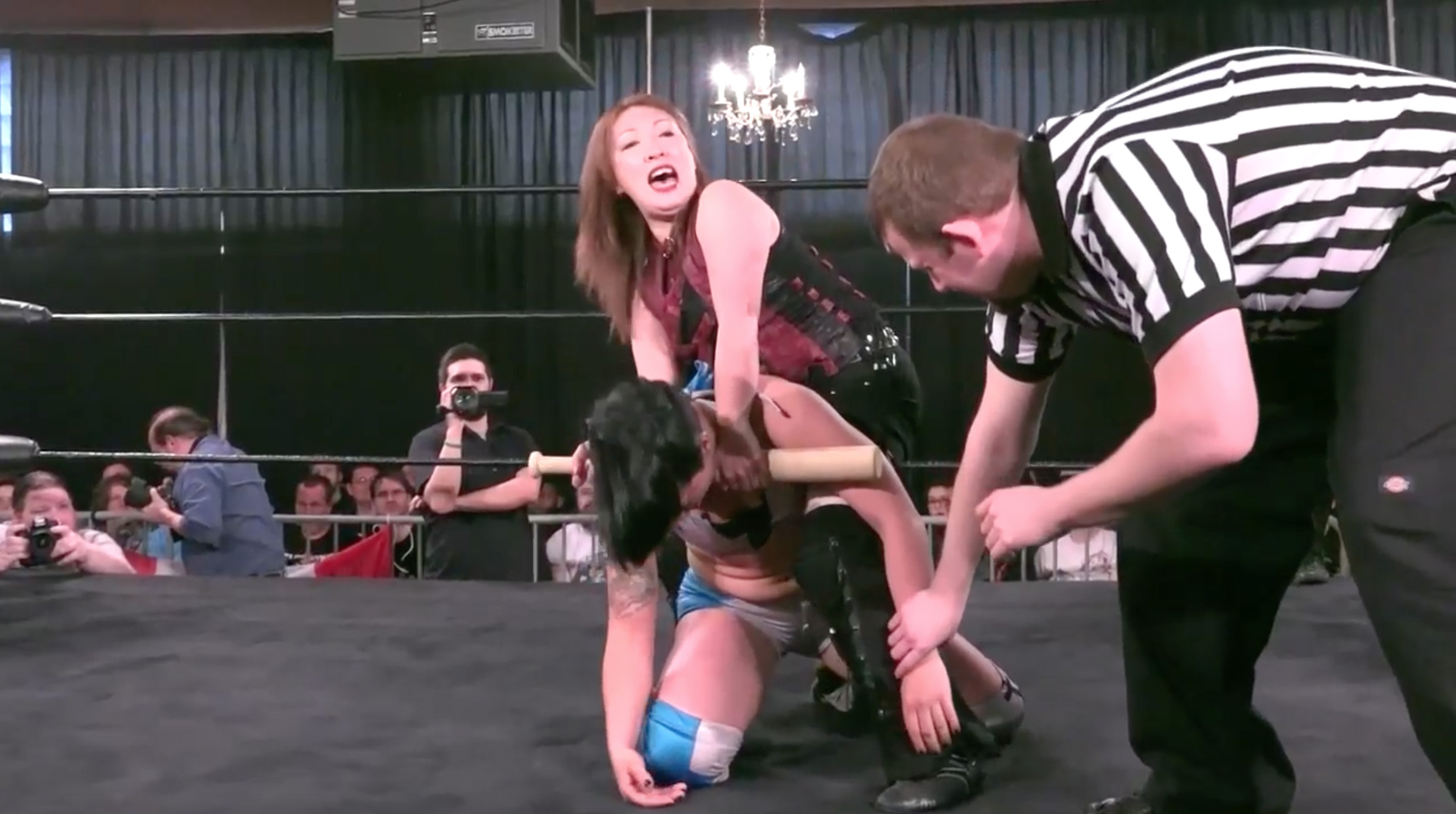Evie & Heidi Lovelace vs. Saraya Knight & Mayumi Ozaki