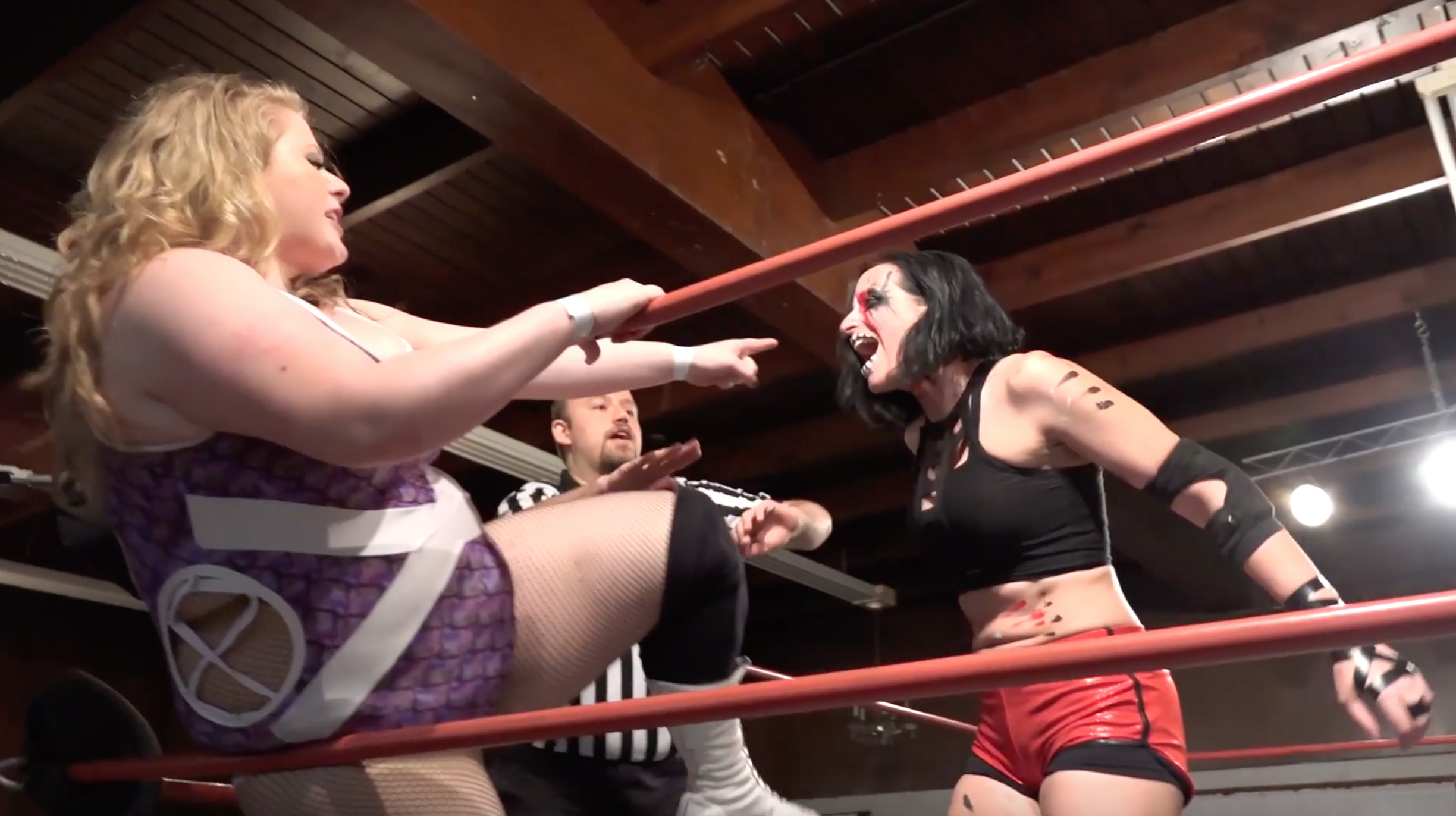 Vanessa Kraven vs. Nixon Newell vs. Courtney Rush vs. Viper