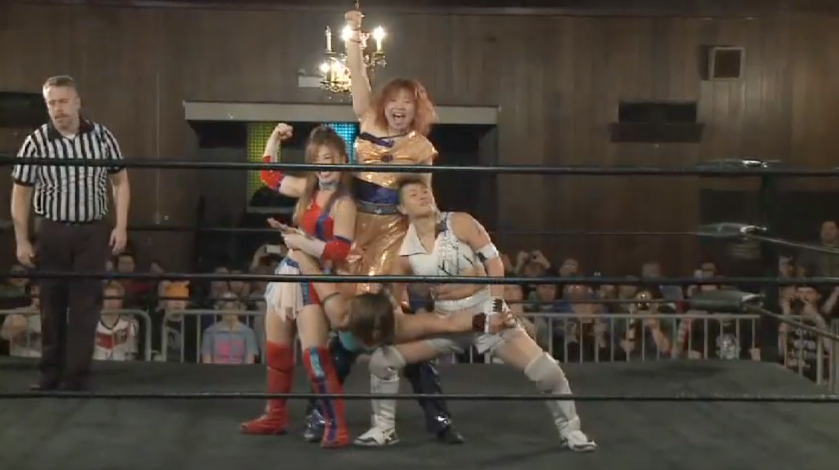 AKINO, Kaori Yoneyama & Tsukasa Fujimoto vs. Mia Yim & Kellie Skater & Tomoka Nakagawa