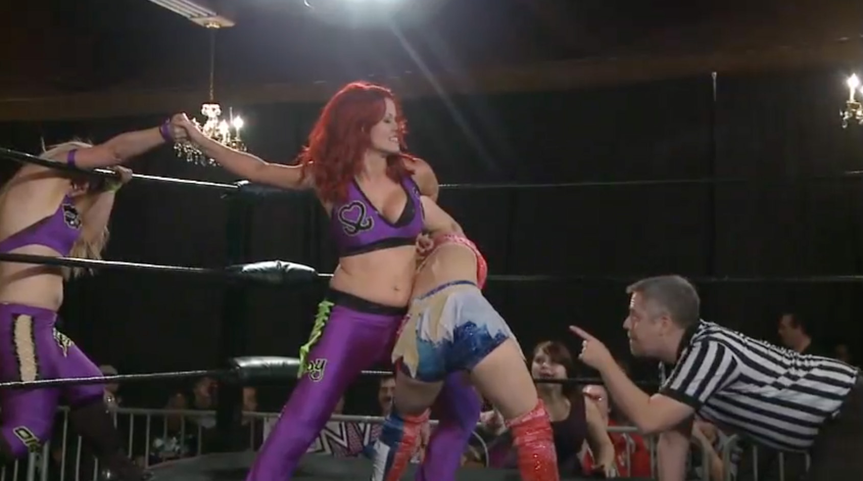 Nevaeh & Sassy Stephie vs. Tsukasa Fujimoto & Kaori Yoneyama