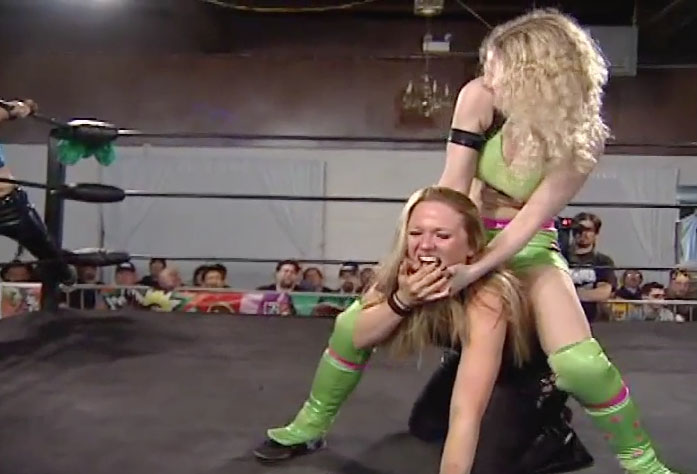 Kellie Skater & Tomoka Nakagawa vs. Nevaeh & Sassy Stephie