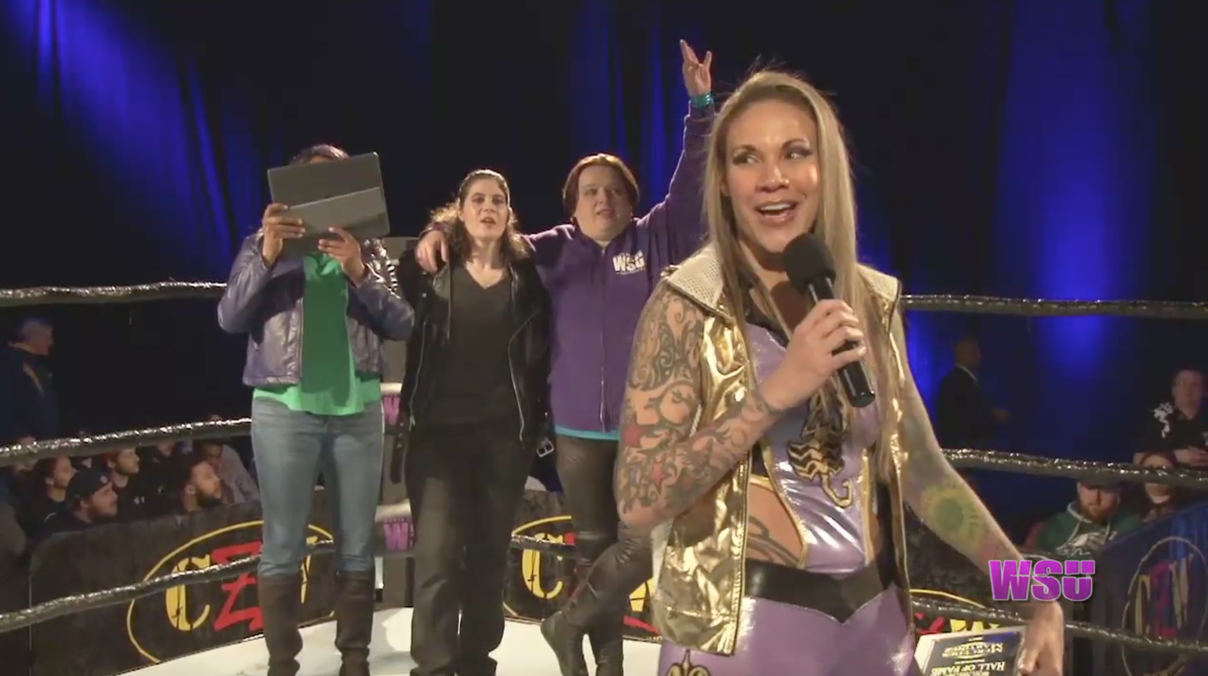Mercedes Martinez WSU Hall of Fame Induction