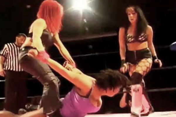 Jana & Latasha vs. Sassy Stephie & Allysin Kay