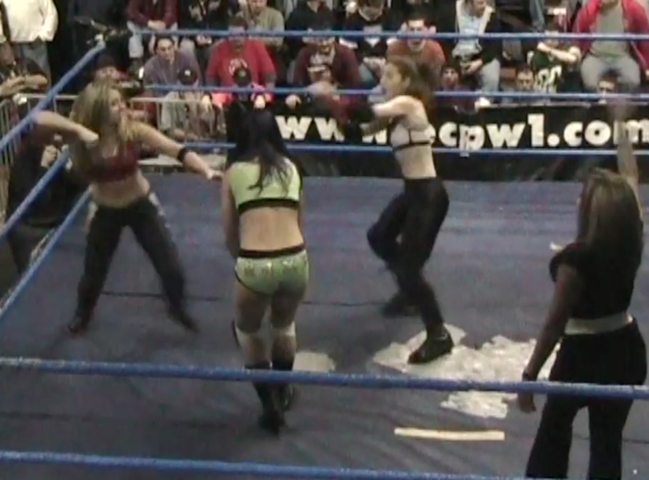 Alexa Thatcher & Cindy Rogers vs. Nikki Roxx & Alere Little Feather
