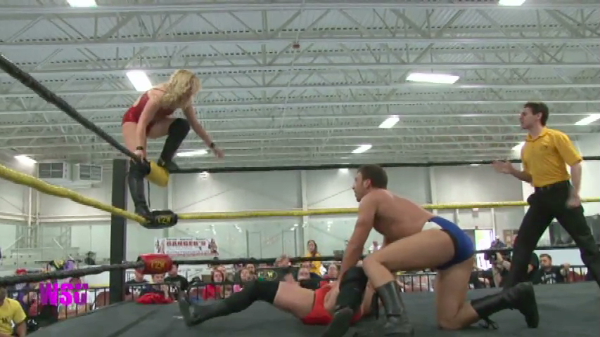 Kimber Lee & Drew Gulak vs. Nevaeh & Jake Crist