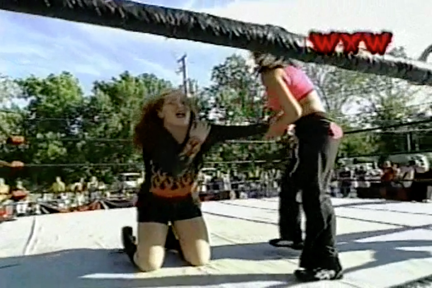 Lizzy Valentine & Katarina Heiss vs. Traci Brooks & Jessica Dally