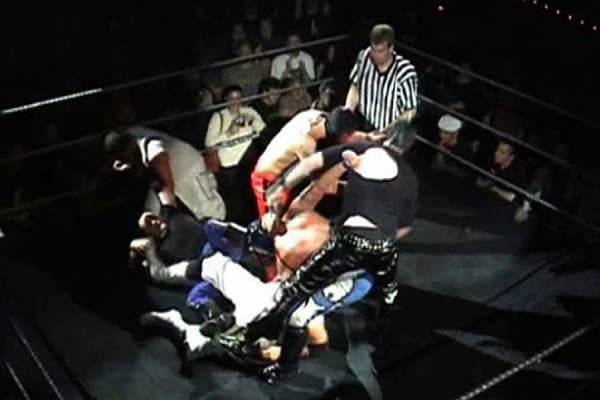 Mike Quackenbush, Jigsaw, and Gran Akuma vs. The Wild Cards and Hallowicked